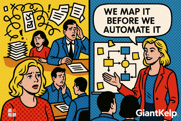 Don’t automate chaos: Map the process first
